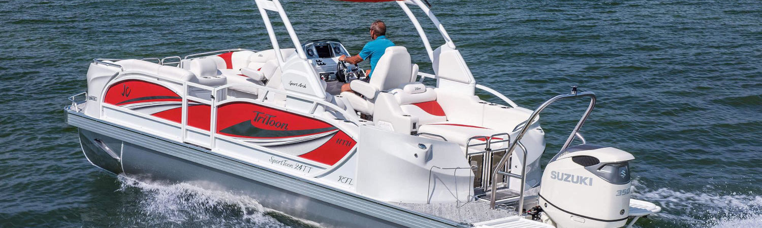 2023 JC TriToon Marine SportToon for sale in Viking Marine, Spruce, Michigan